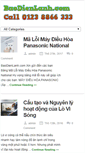 Mobile Screenshot of baodienlanh.com